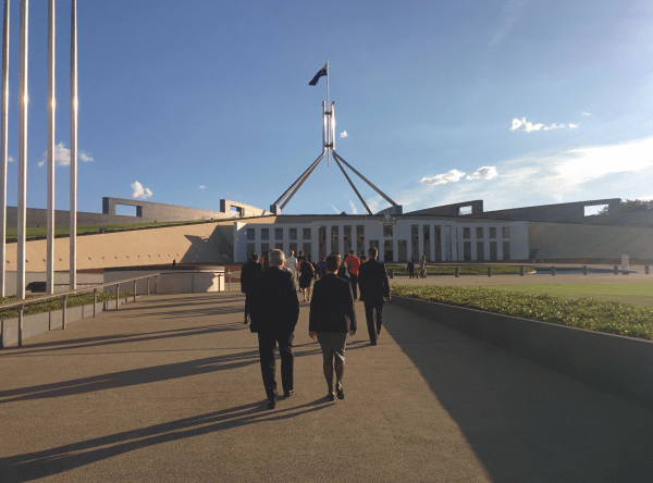 Scientists make their way to Parliament